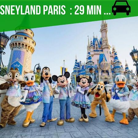 The Sunshine- Appart Cosy Proche Paris-Disney Avec Parking Prive Dans Residence Meaux Eksteriør bilde