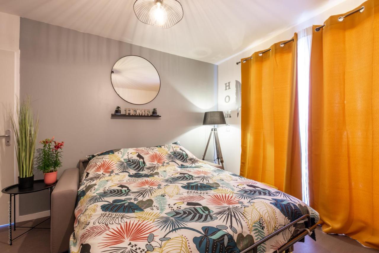 The Sunshine- Appart Cosy Proche Paris-Disney Avec Parking Prive Dans Residence Meaux Eksteriør bilde