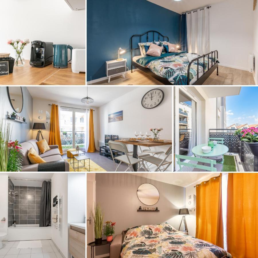 The Sunshine- Appart Cosy Proche Paris-Disney Avec Parking Prive Dans Residence Meaux Eksteriør bilde