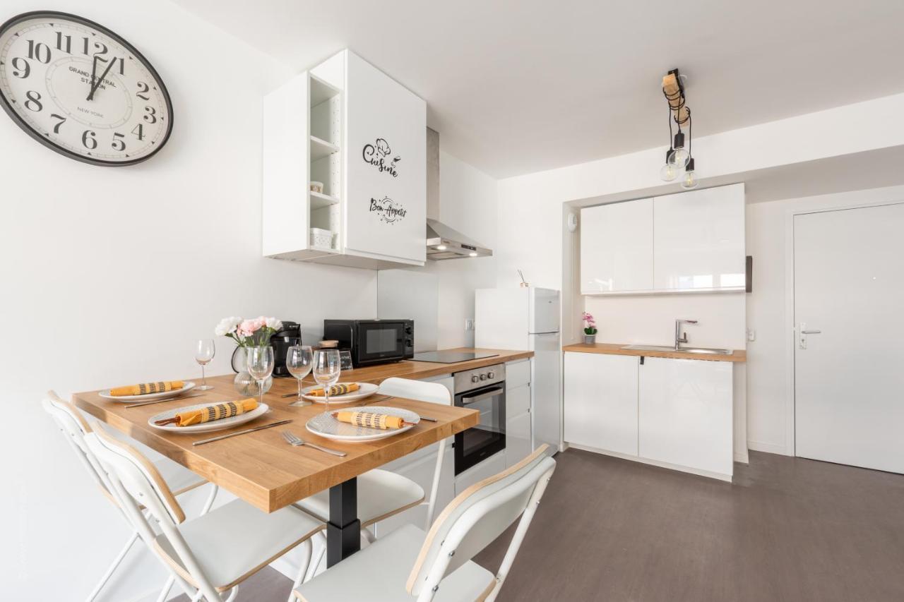 The Sunshine- Appart Cosy Proche Paris-Disney Avec Parking Prive Dans Residence Meaux Eksteriør bilde